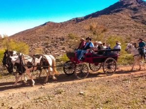 Wagon rides a dude ranch activity favorite