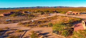 Aerial view of Stagecoach Trails Guest Ranch