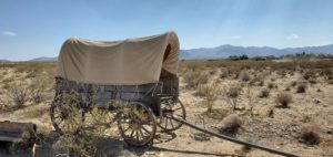 antique pioneer wagon