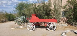 Antique express wagon