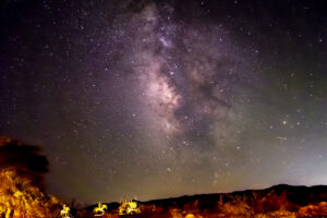 View of the Milky Way from Stagecoach Trails Guest Ranch